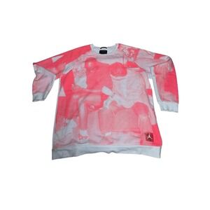 AIR JORDAN BQ1383- 100 Sz XL LEGACY TINKER FLEECE CREW LIGHT CONCORD B11